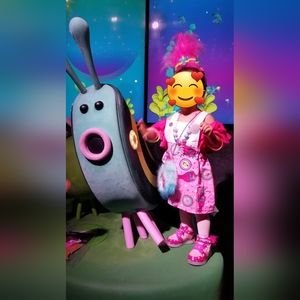 Beautiful Handmade Pinafore Toddler Poppy Dress 2t